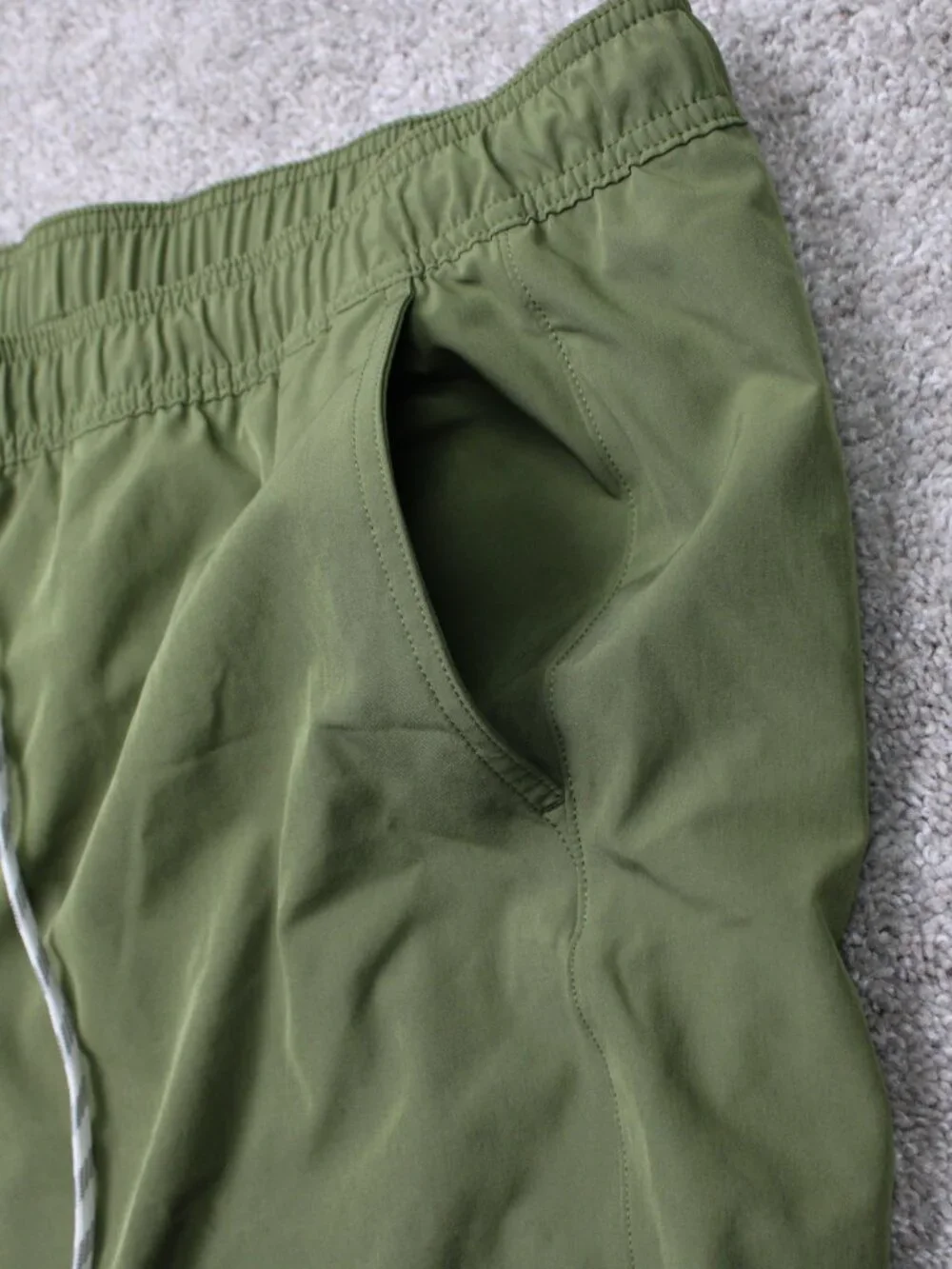 Duluth AKHG Swim Shorts Mens 3XL Green Lost Lake 10